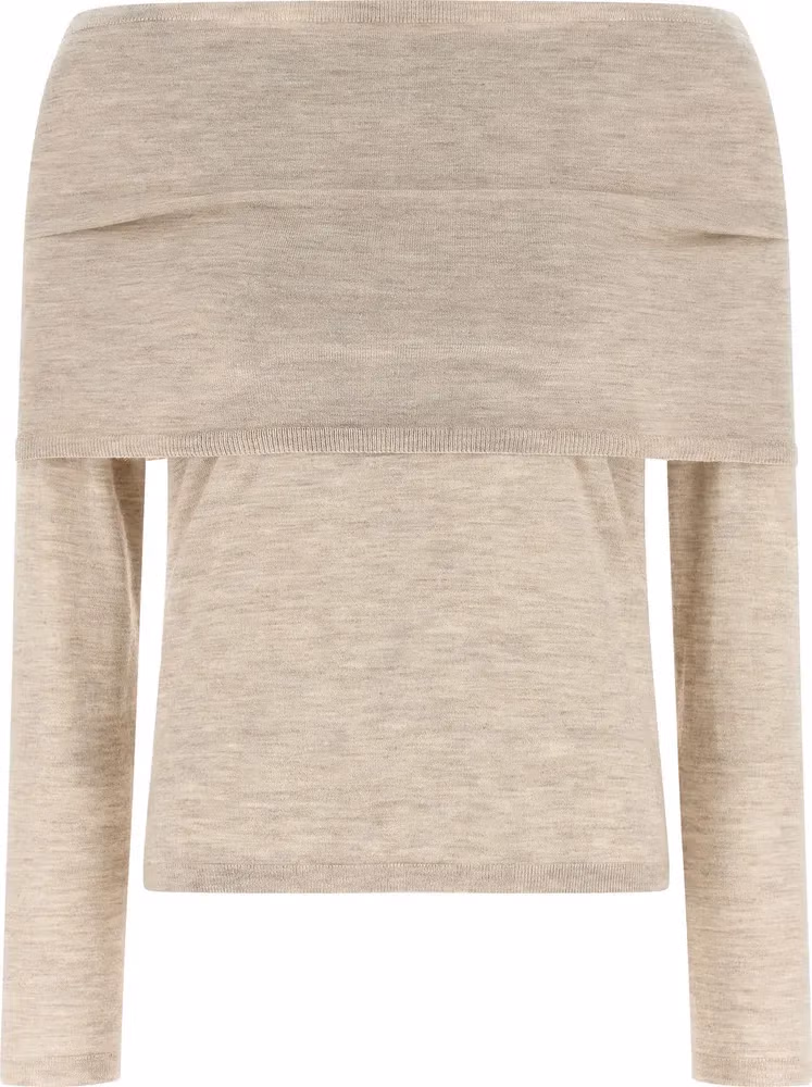 Max Mara Beige Cashmere Cardigan