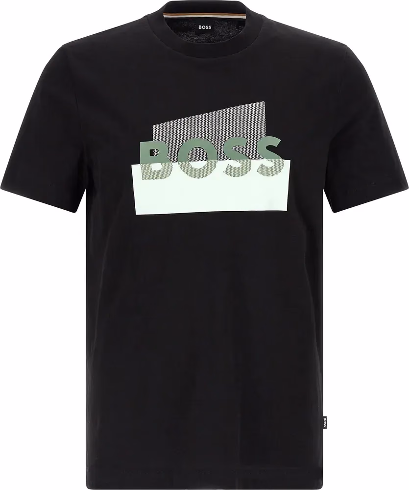 Hugo Boss Black Cotton T-Shirt