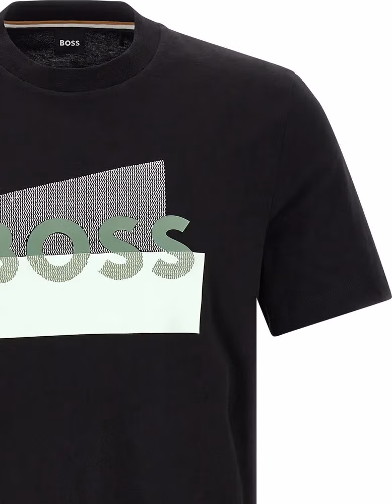 Hugo Boss Black Cotton T-Shirt