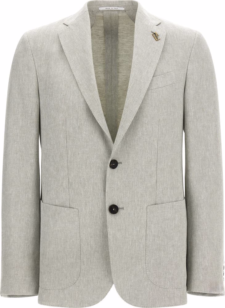 Pal Zileri Bicolor Linen Blazer