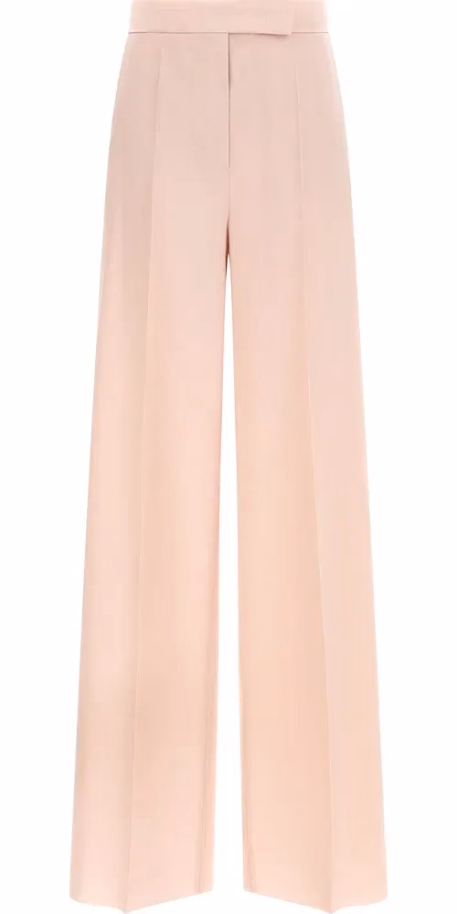 Max Mara Multicolor Virgin Wool Casual Pants