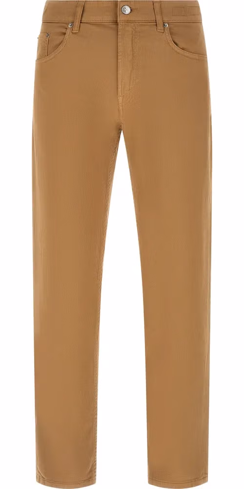 Department 5 Beige Cotton Straight-Leg Jeans
