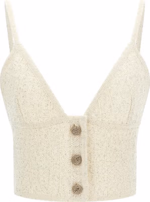 White Polyester Tank Tops