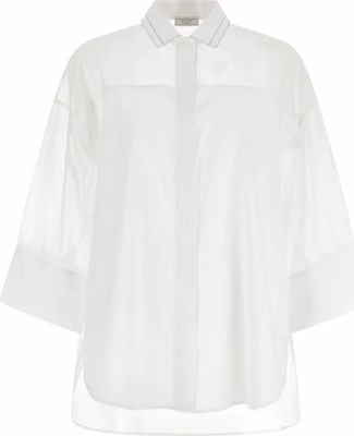 White Cotton Blouse