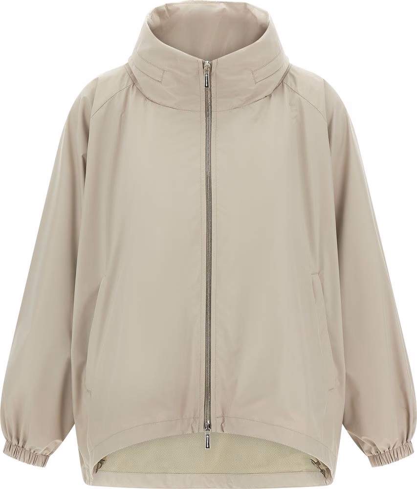 MooRER Gray Polyester Shell Jacket