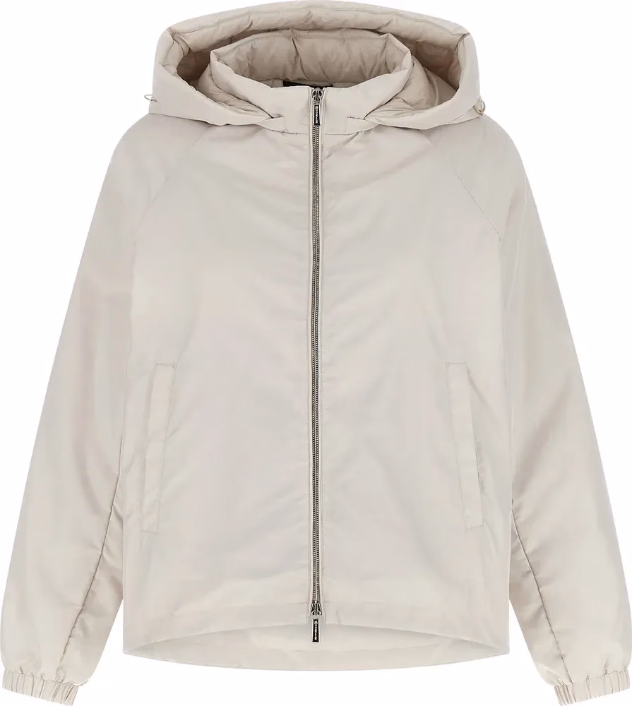 MooRER Beige Polyester Shell Jacket