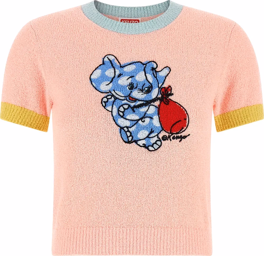 Kenzo Multicolor Cotton T-Shirt