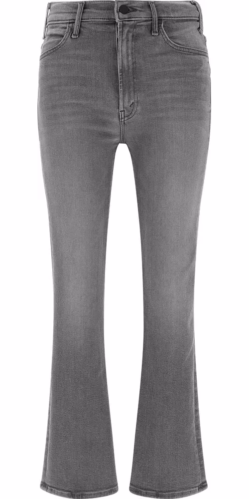 Mother Denim Gray Cotton Skinny Jeans