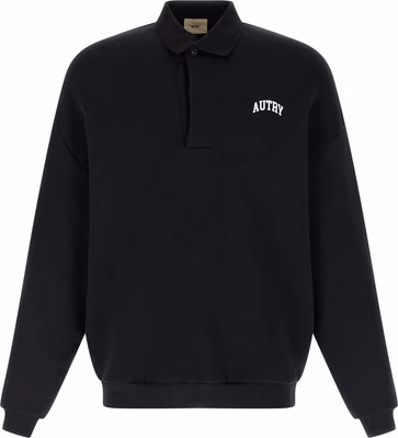 Black Cotton Sweatshirt