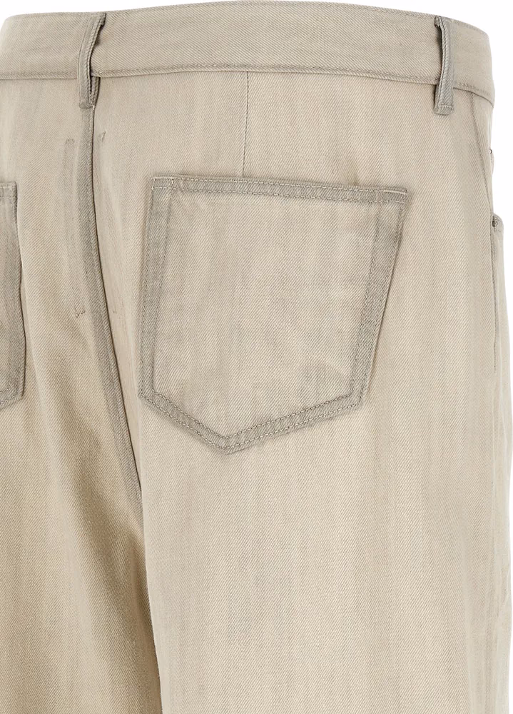 DRKSHDW Gray Cotton Jeans Denim