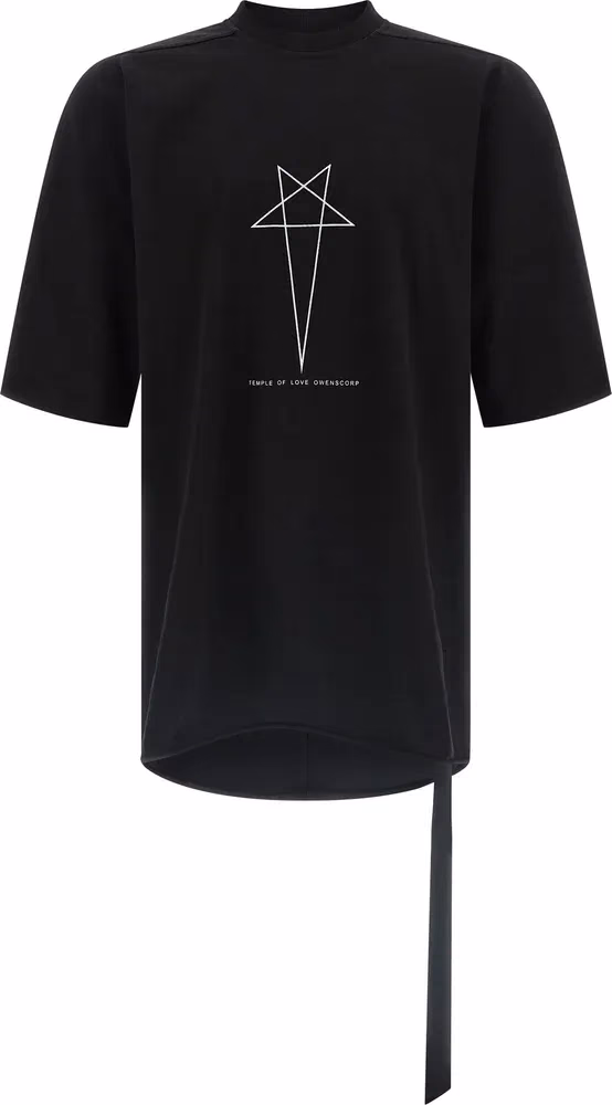 DRKSHDW Black Cotton T-Shirt