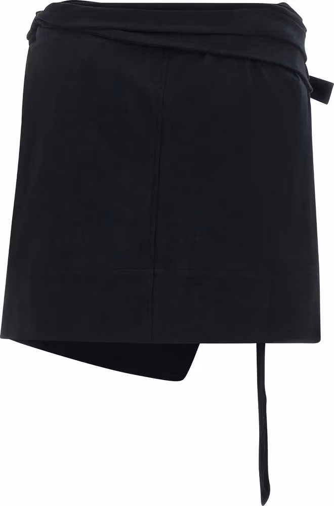 Isabel Marant Black Cotton Long Skirt