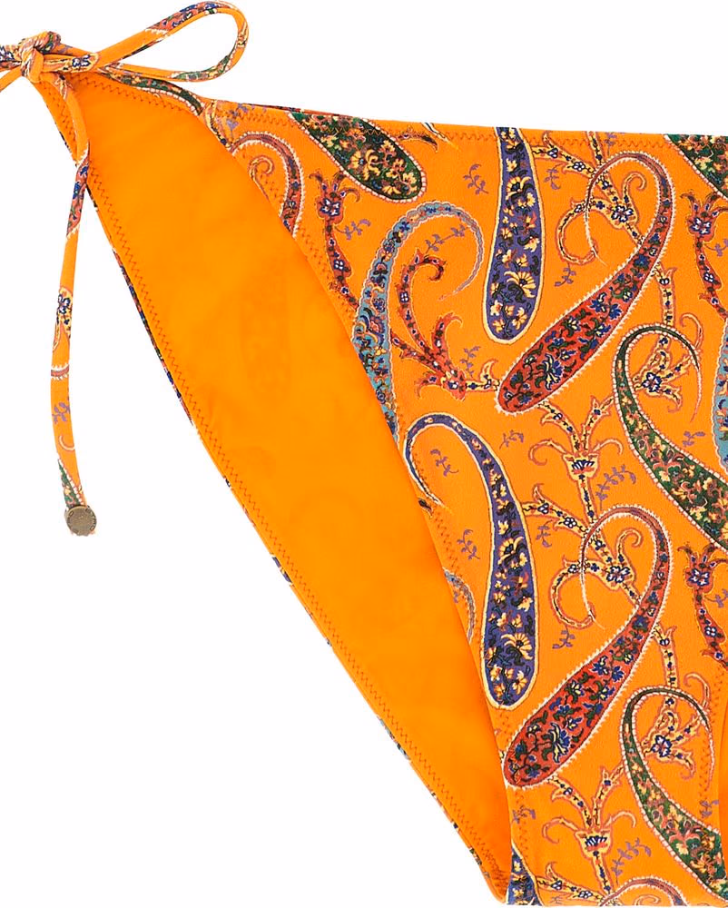 Etro Orange Polyamide Bikini