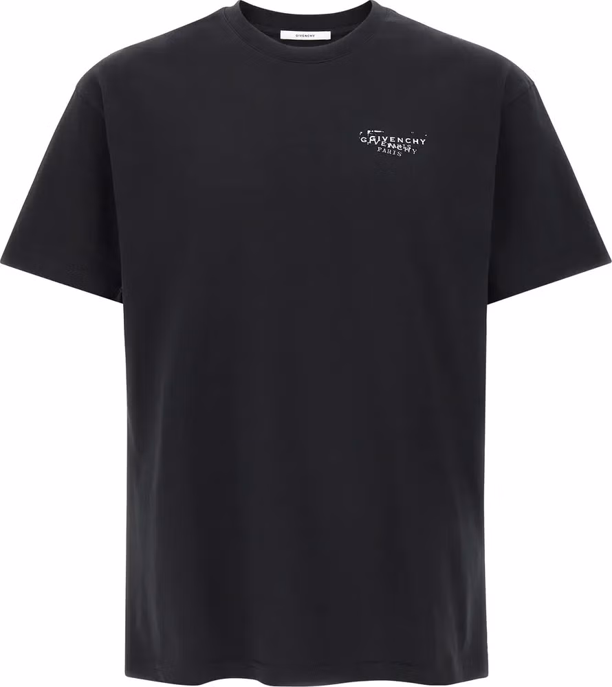 Givenchy Black Cotton T-Shirt