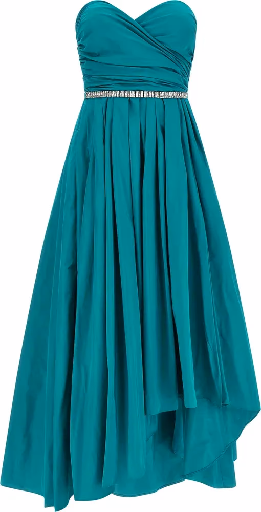 PINKO Bicolor Polyester Long Dress