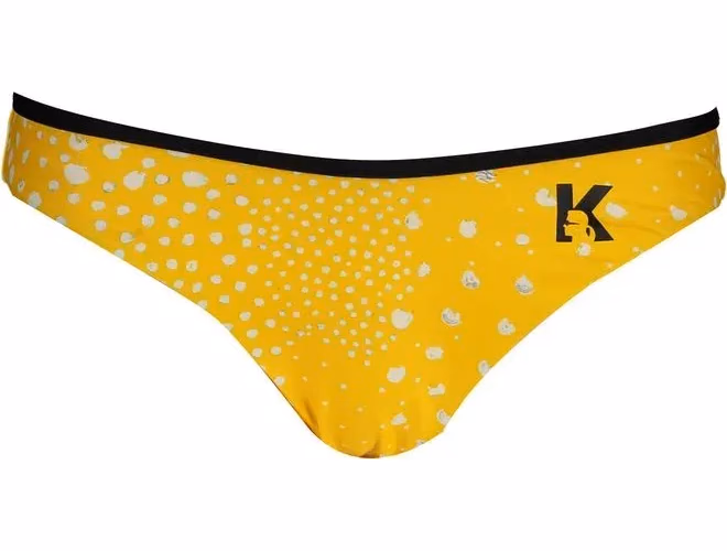 Karl Lagerfeld Giallo Poliammide Women Swim Brief
