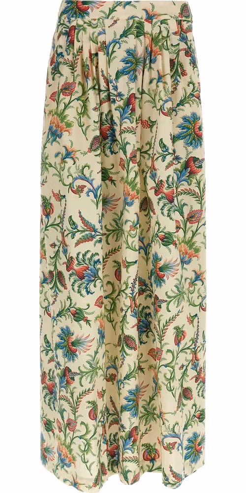 Etro Multicolor Cotton Mini Skirt