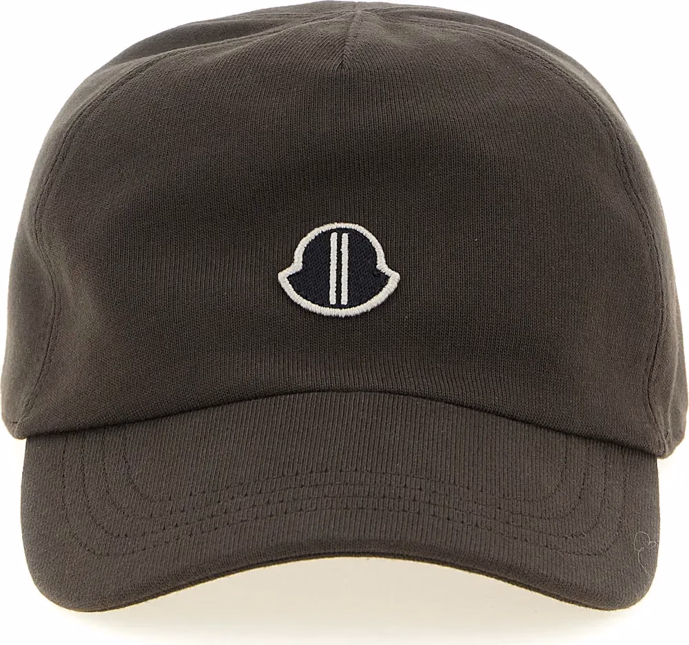 Rick Owens Brown Cotton Cap (Baseball Hat)