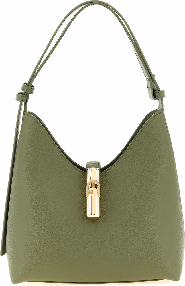 Furla Bicolor Calfskin Shoulder Bag