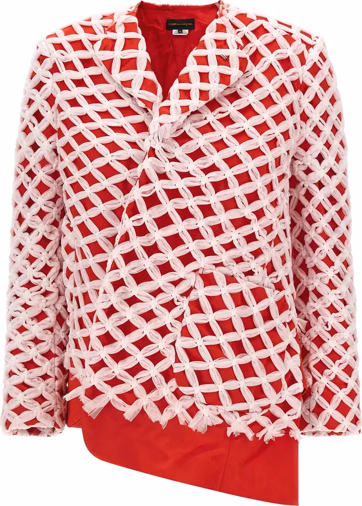 Comme Des Garçons Multicolor Polyester Blazer