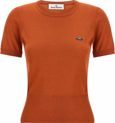 Orange Cotton T-Shirt
