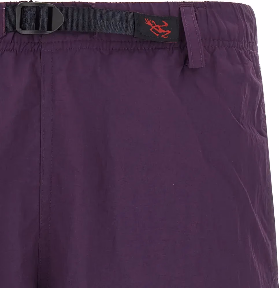 Gramicci Purple Nylon Bermuda Shorts
