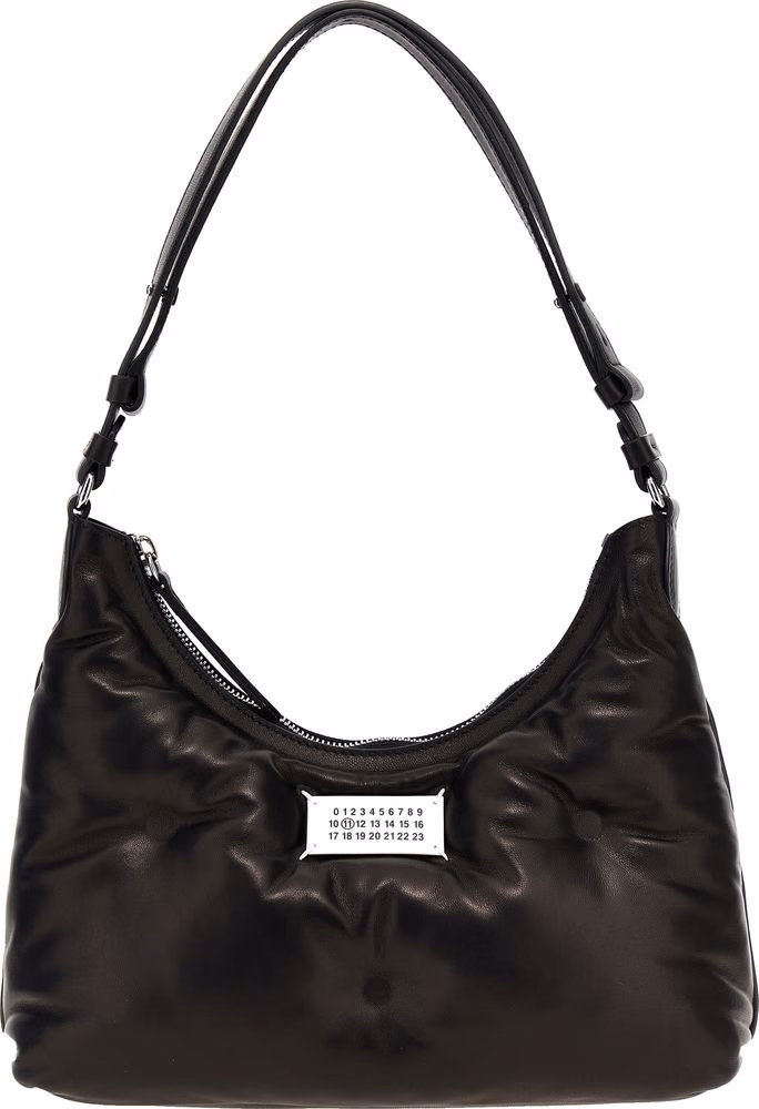 Maison Margiela Black Lamb Leather Shoulder Bag