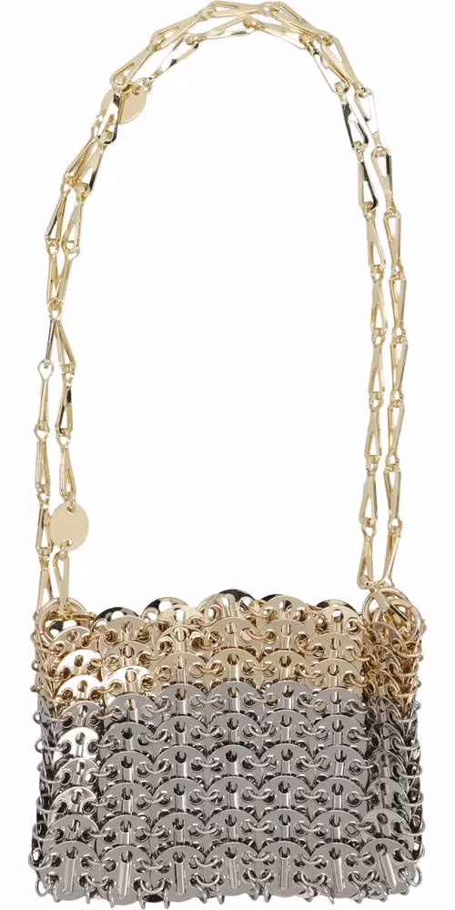 Paco Rabanne Multicolor Brass Shoulder Bag