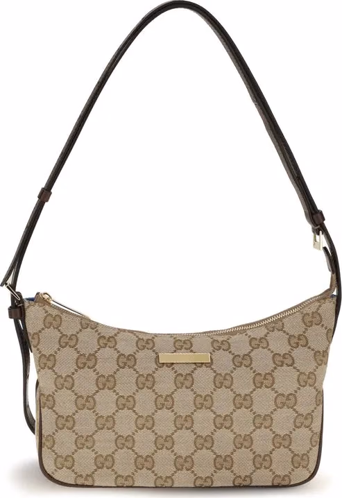 Gucci Beige Polyester Handbag