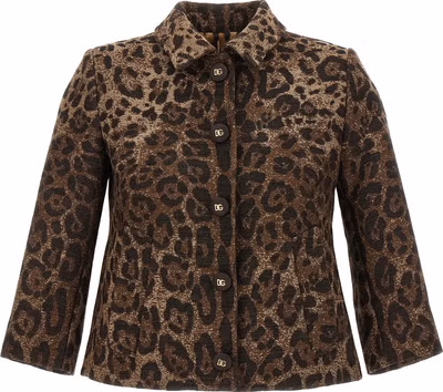 Brown Virgin Wool Blazer