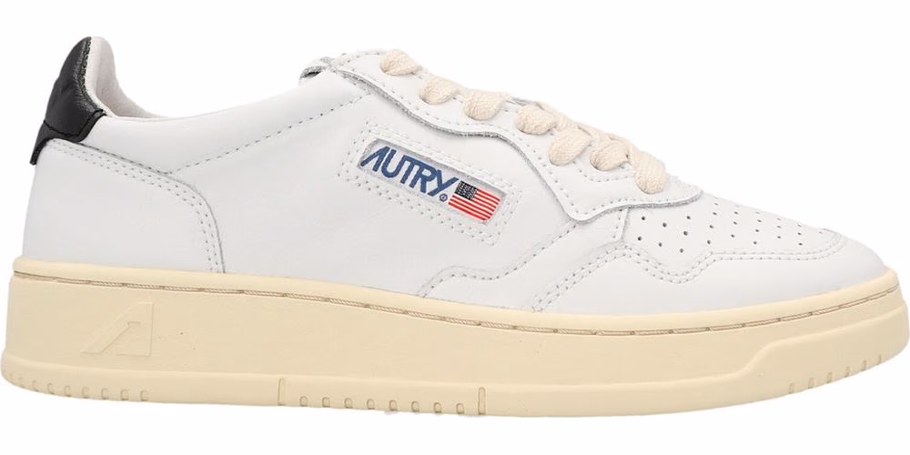 Autry Bicolor Cowhide Low Top Sneakers