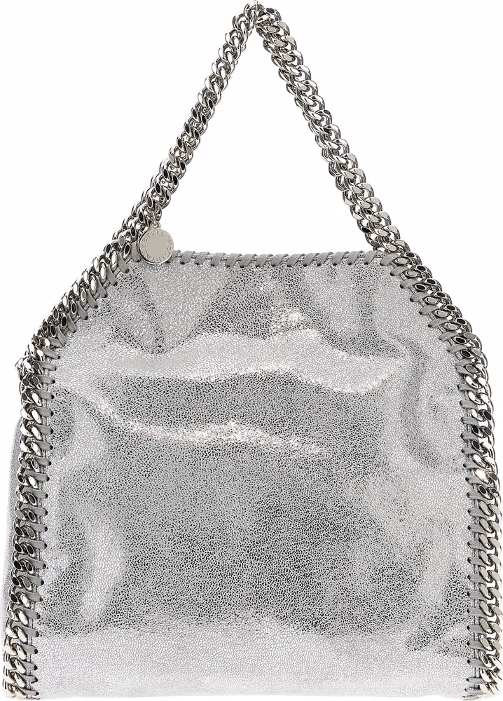 Stella McCartney Silver Polyester Handbag