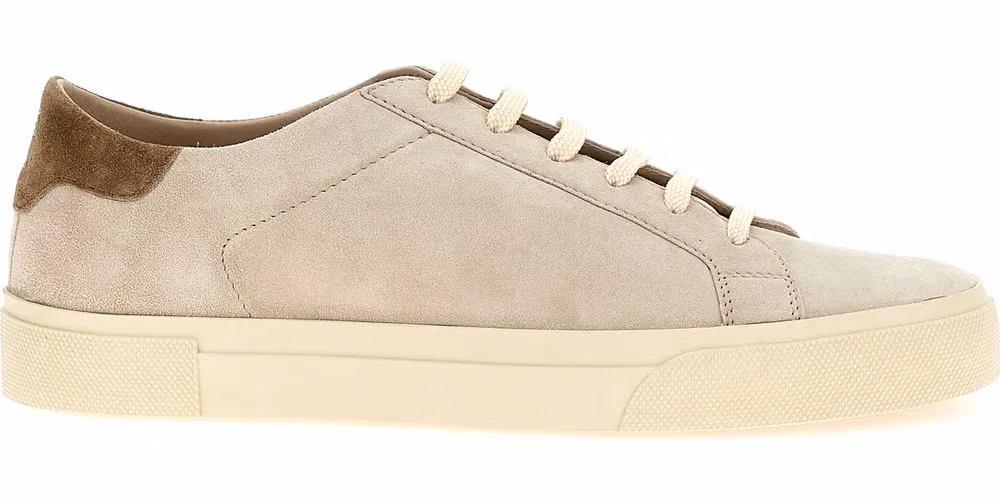 Brunello Cucinelli Beige Calfskin Low Top Sneakers
