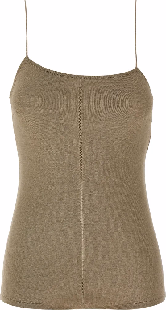 Lemaire Beige Viscose Tank Tops