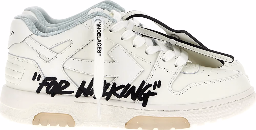 Off-White Bicolor Bovine Leather Low Top Sneakers
