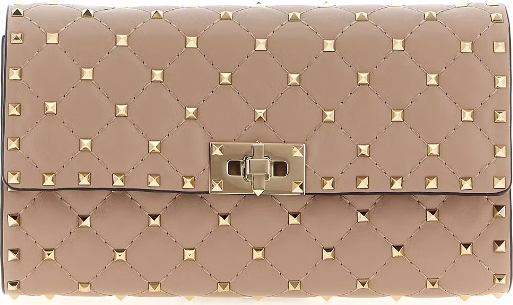 Valentino Garavani Multicolor Lamb Leather Shoulder Bag