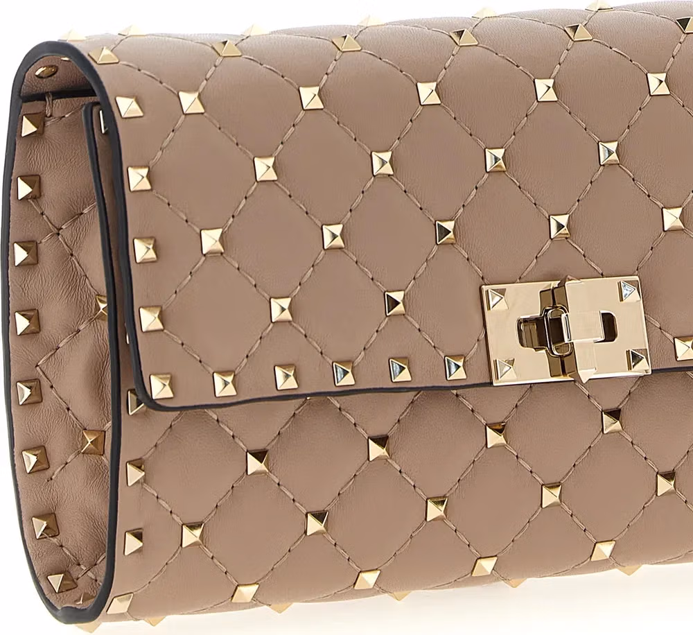 Valentino Garavani Multicolor Lamb Leather Shoulder Bag