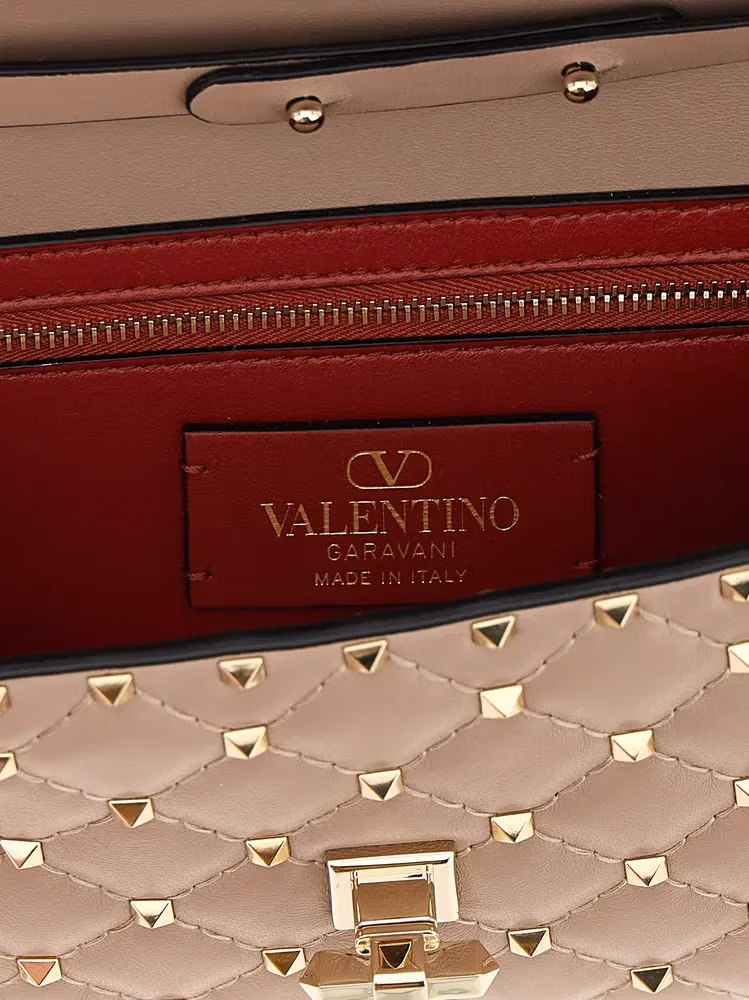 Valentino Garavani Multicolor Lamb Leather Shoulder Bag