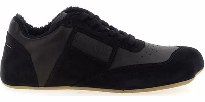 Black Calfskin Athletic Sneakers