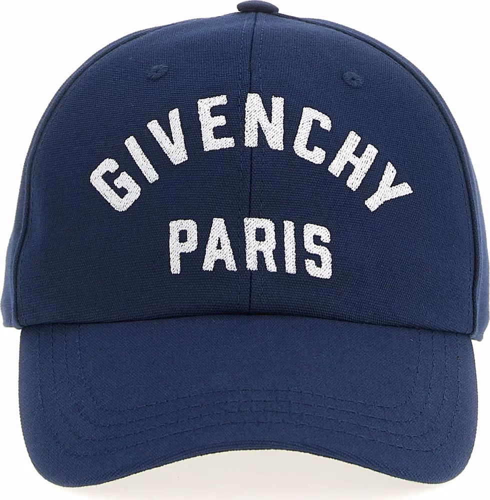 Givenchy Blue Cotton Cap (Baseball Hat)