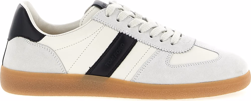 Tom Ford Bicolor Calfskin Sneakers