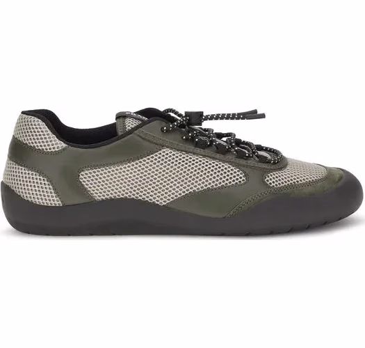 Prada Bicolor Polyester Athletic Sneakers