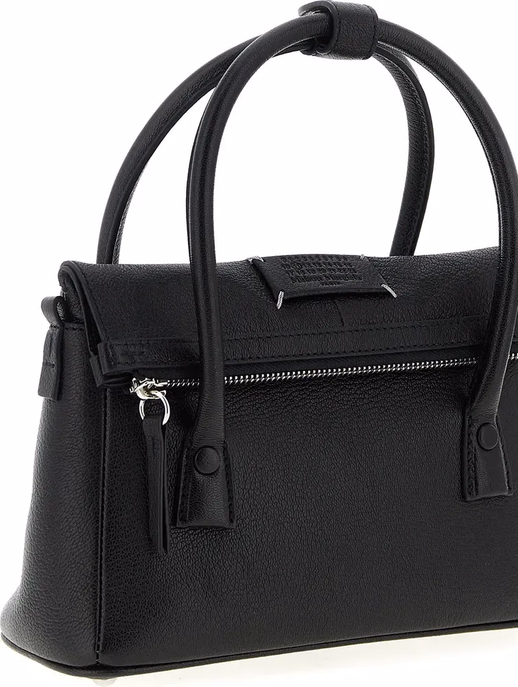 Maison Margiela Black Cashmere Handbag