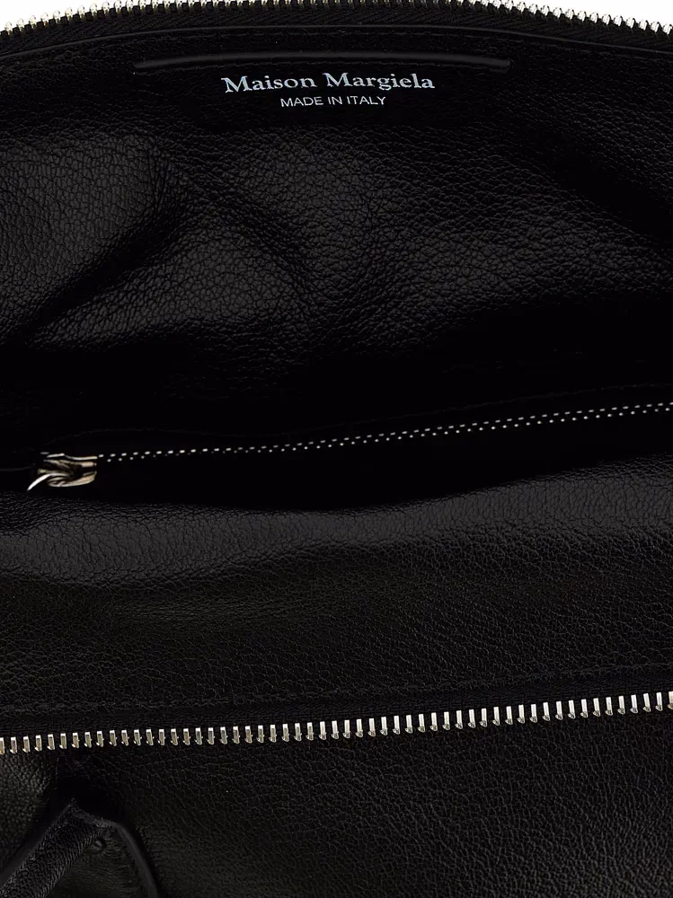Maison Margiela Black Cashmere Handbag