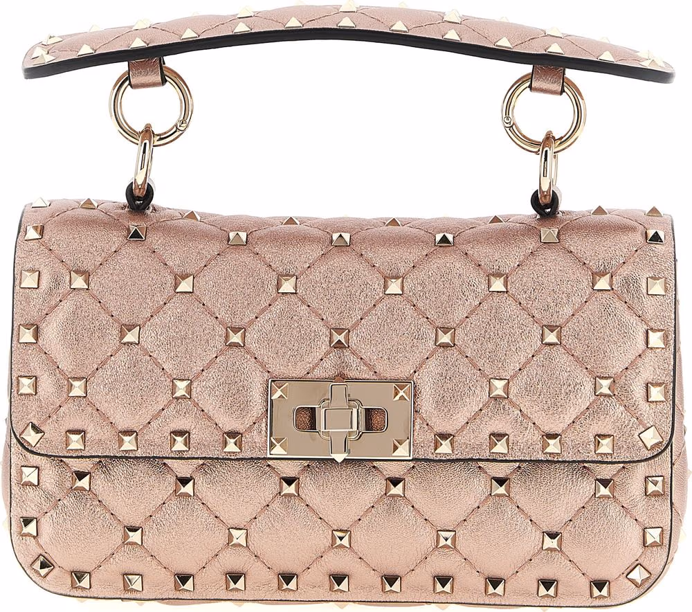 Valentino Garavani Multicolor Lamb Leather Shoulder Bag