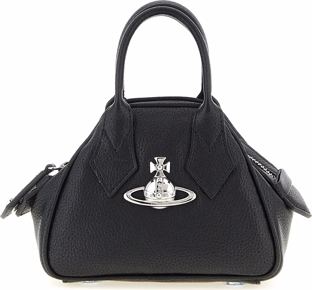 Vivienne Westwood Black Polyethylene Handbag