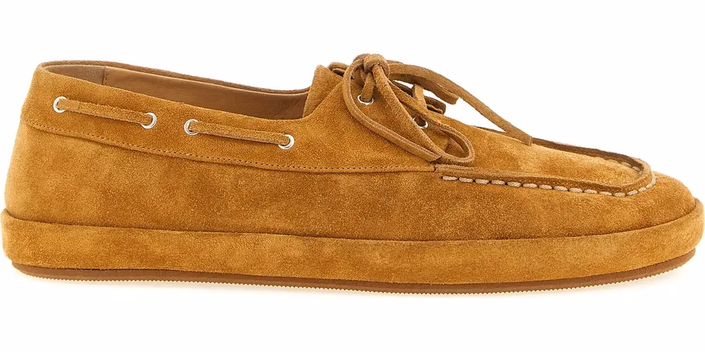 Marsell Brown Calfskin Slip-On Loafers
