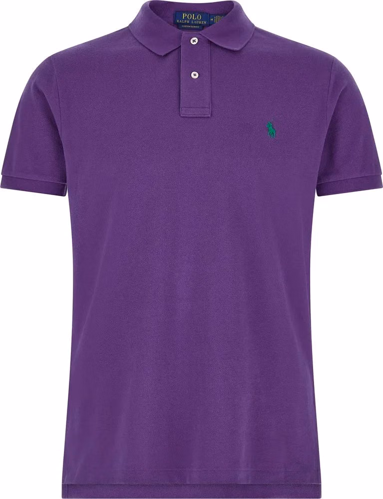 Polo Ralph Lauren Purple Cotton Polo Shirt