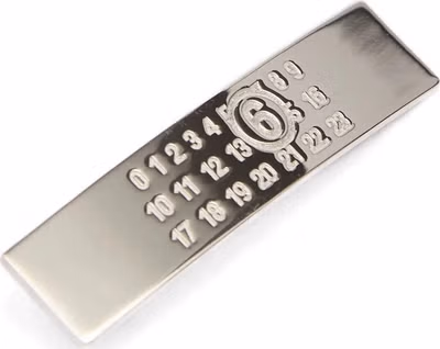 Silver Brass Hair Clip
