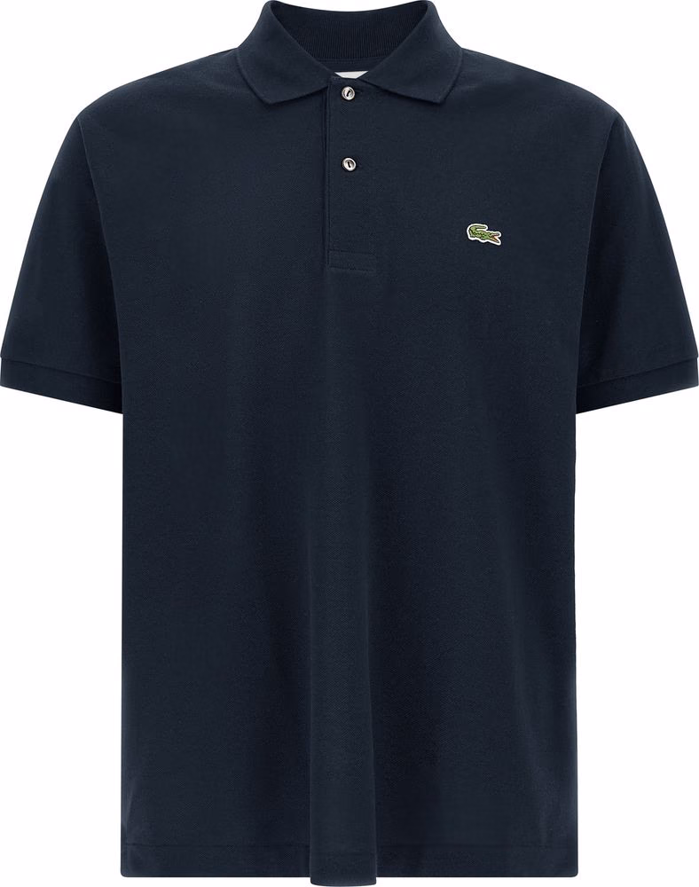 Lacoste Blue Cotton Polo Shirt